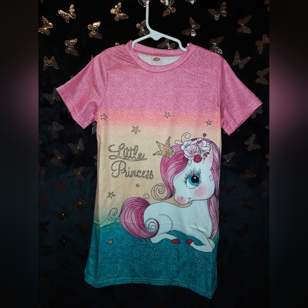Little princess unicorn dress🦄